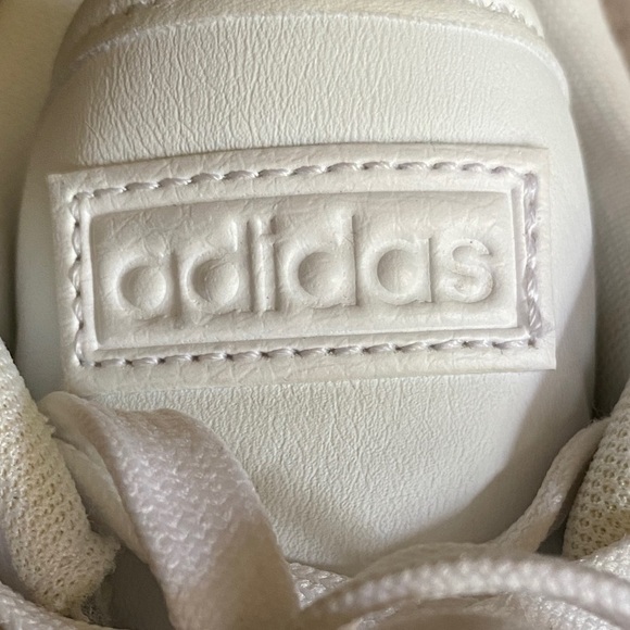 adidas Women's White and Black Sneakers - Picture 8 of 10